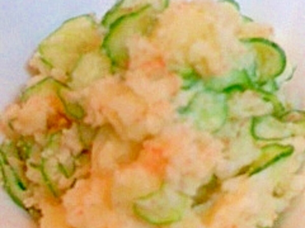 きゅうりとたらこのポテトサラダ レシピ 作り方 By ジョンとポーク 楽天レシピ